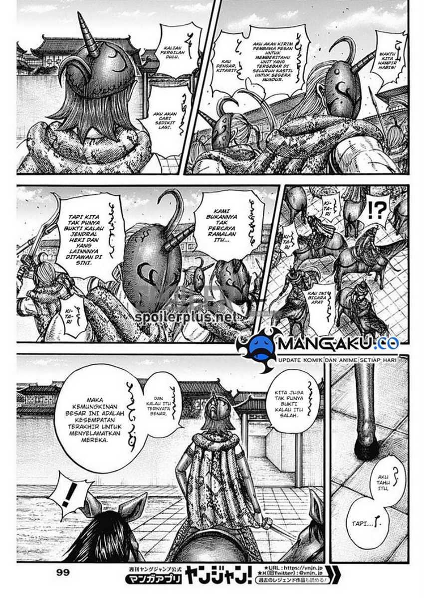 Kingdom Chapter 796 - halaman 16