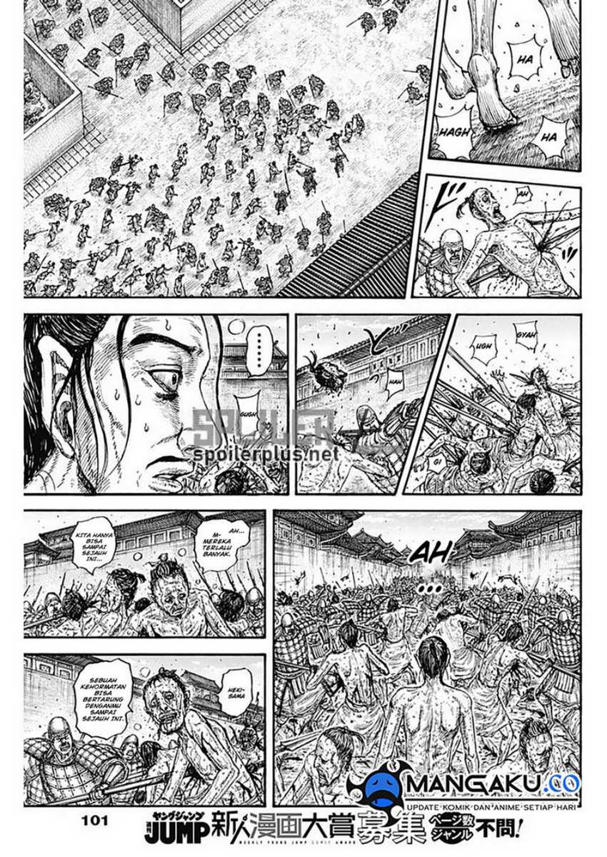 Kingdom Chapter 796 - halaman 18