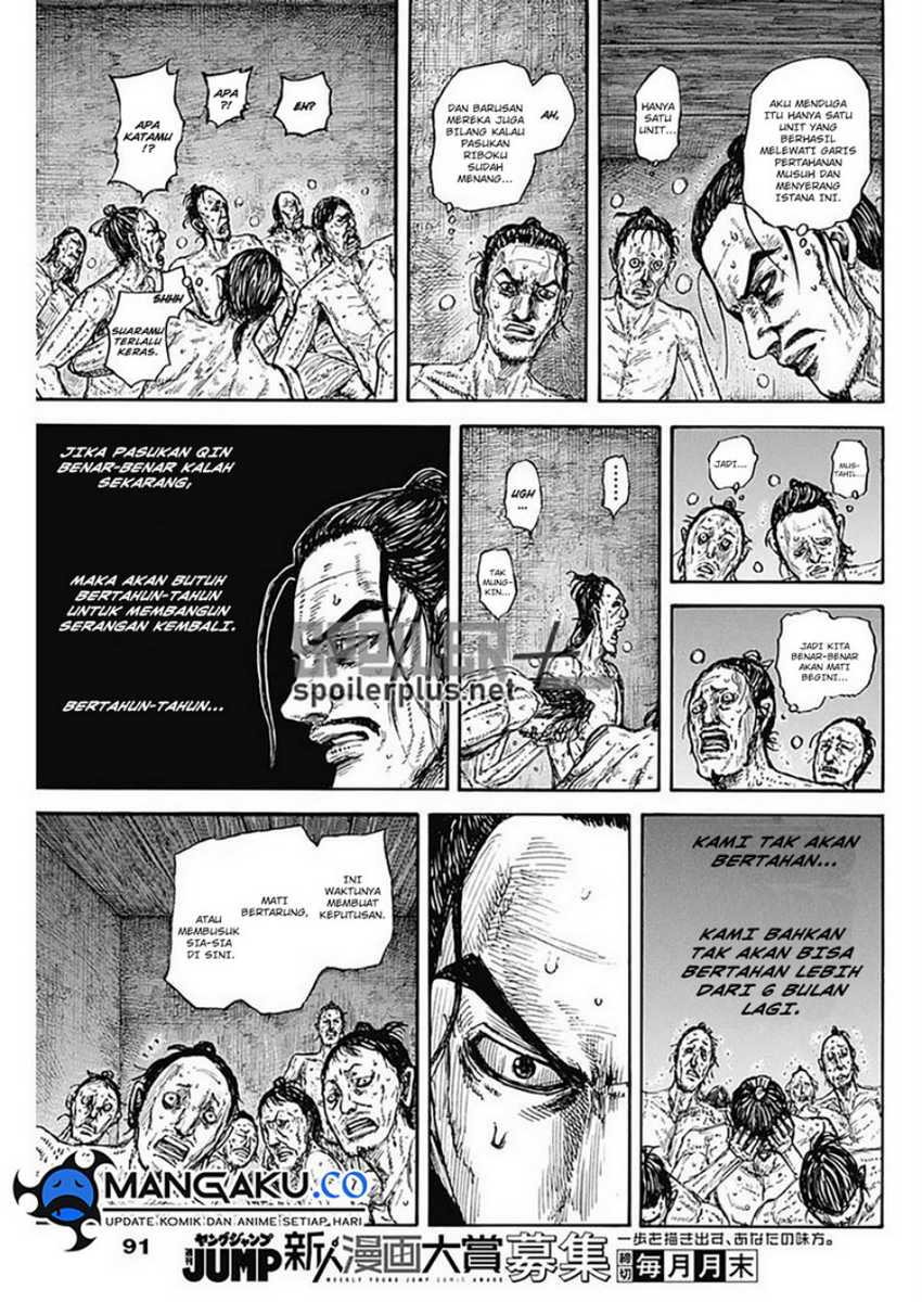 Kingdom Chapter 796 - halaman 8