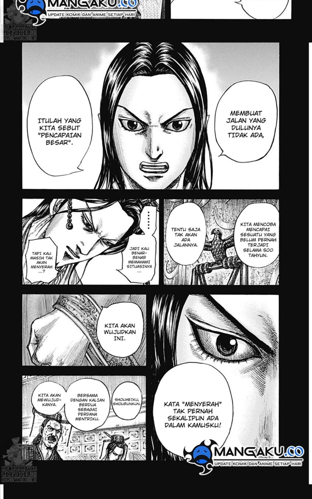 Kingdom Chapter 800 - halaman 8