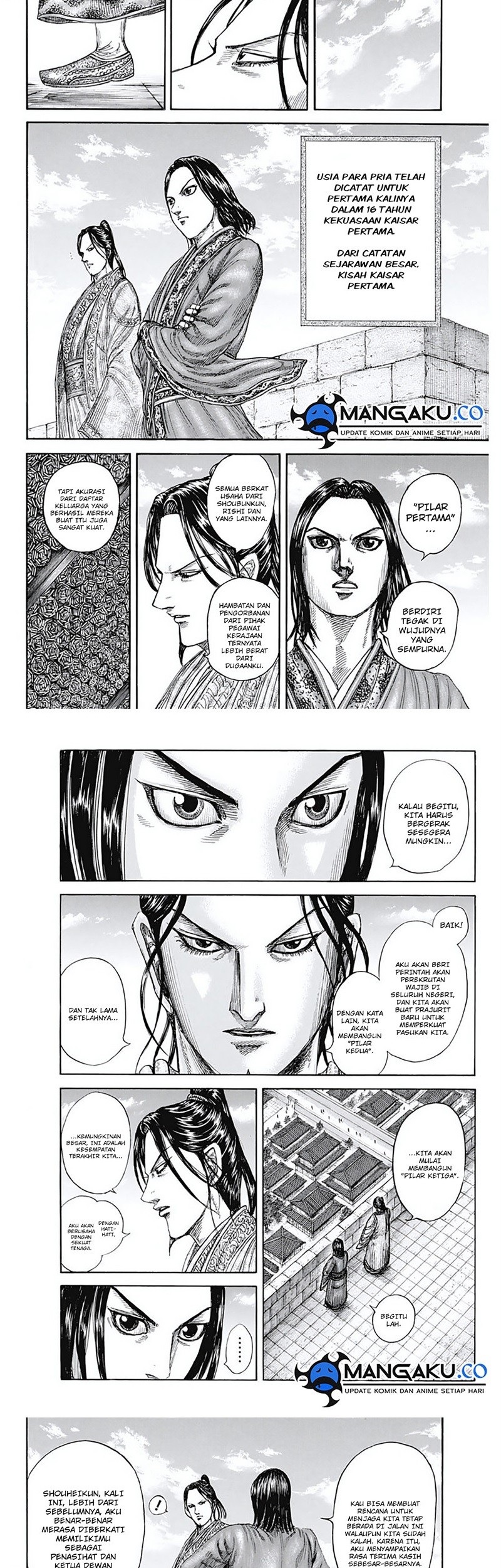 Kingdom Chapter 804 - halaman 3