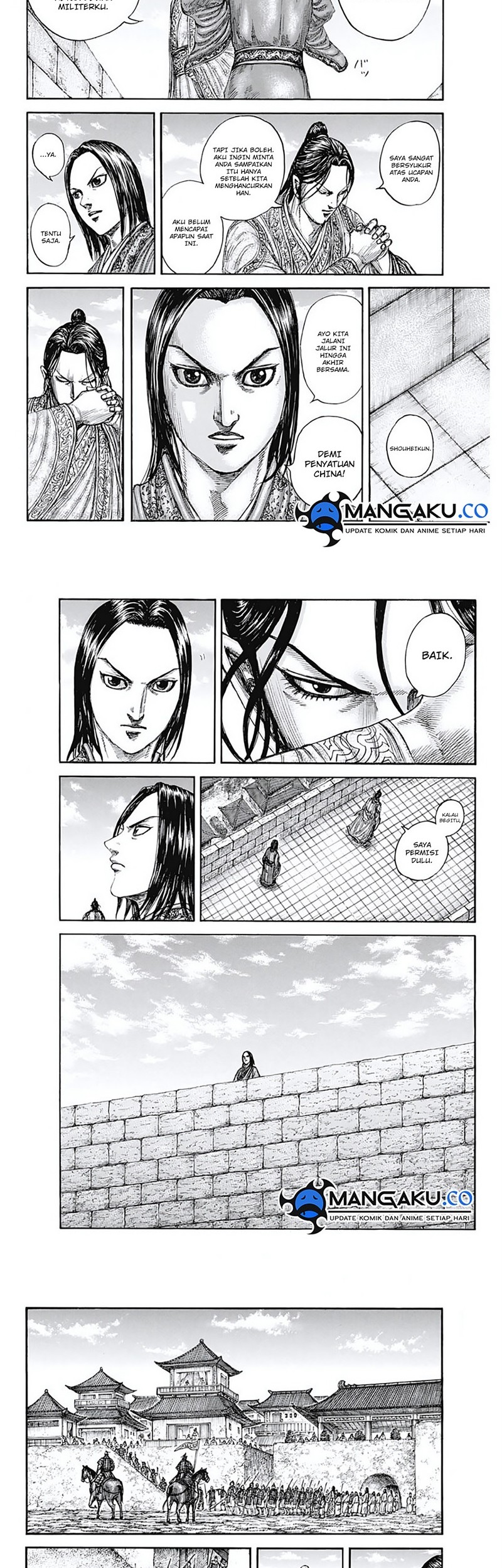 Kingdom Chapter 804 - halaman 4
