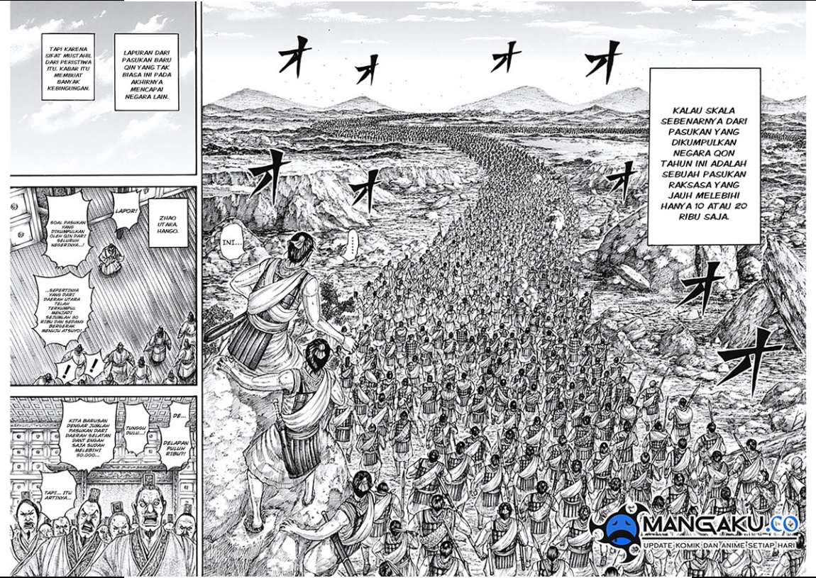 Kingdom Chapter 804 - halaman 6
