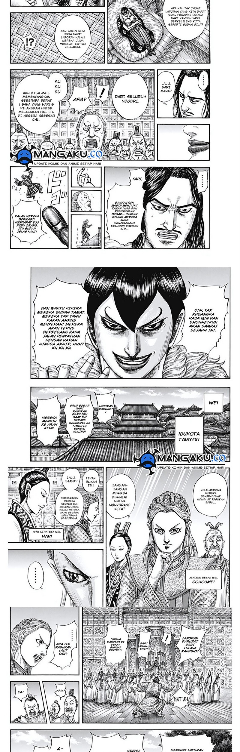 Kingdom Chapter 804 - halaman 8