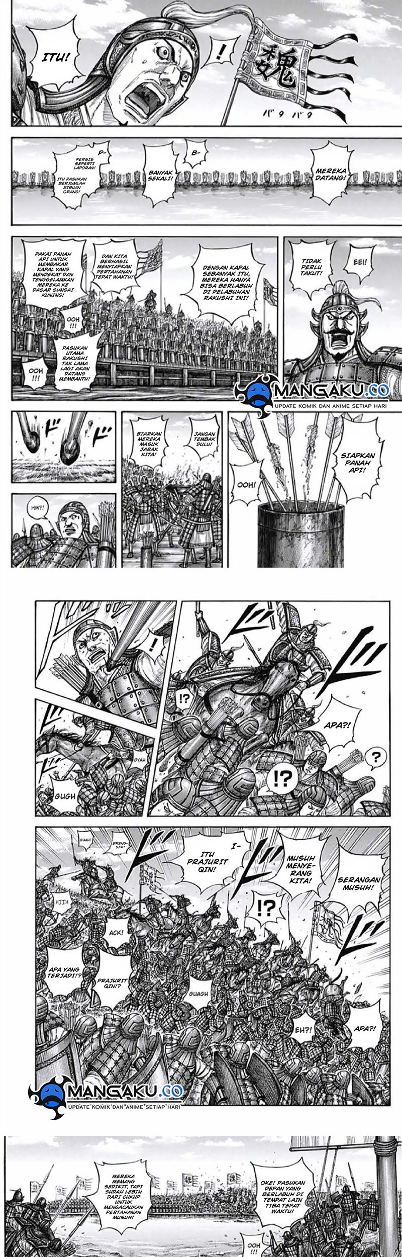 Kingdom Chapter 805 - halaman 3