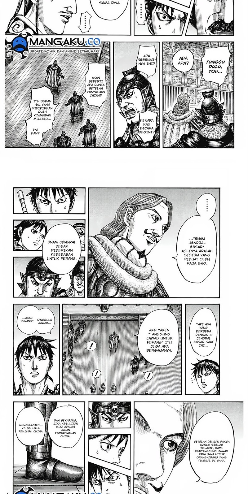 Kingdom Chapter 809 - halaman 8