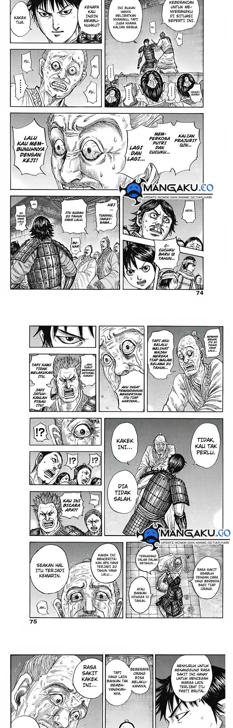 Kingdom Chapter 811 - halaman 3