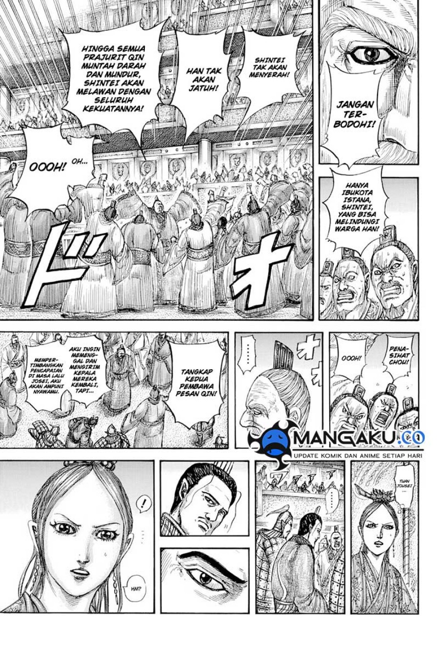 Kingdom Chapter 814 - halaman 17