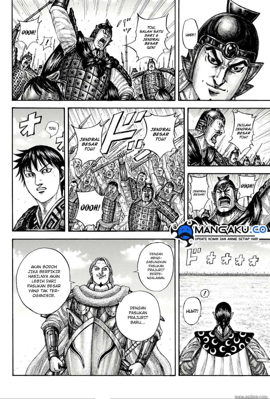 Kingdom Chapter 816 - halaman 9