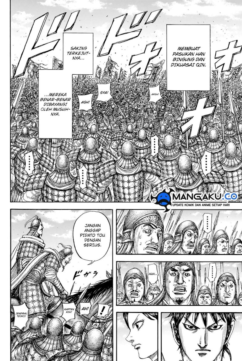 Kingdom Chapter 817 - halaman 8