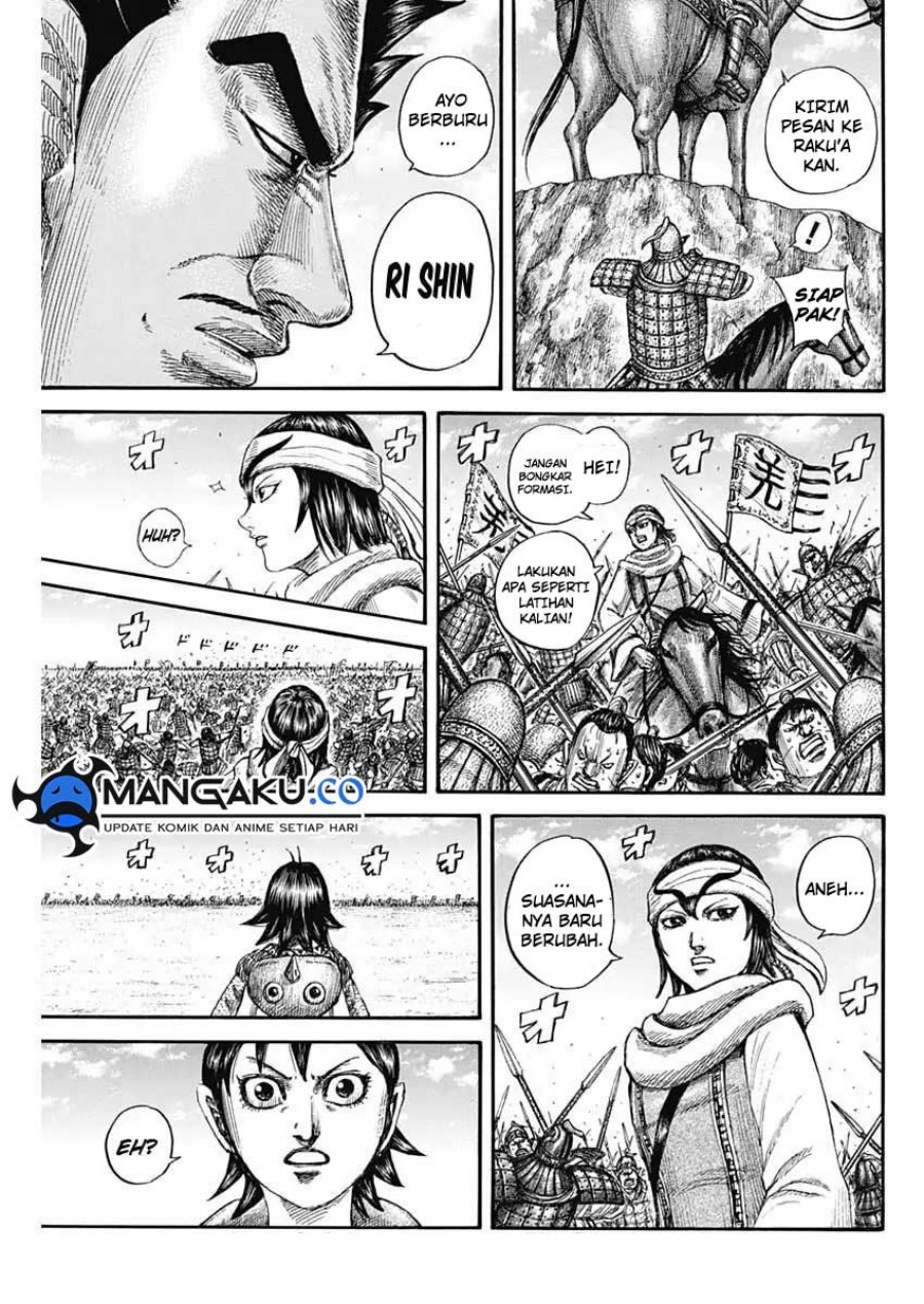 Kingdom Chapter 818 - halaman 8