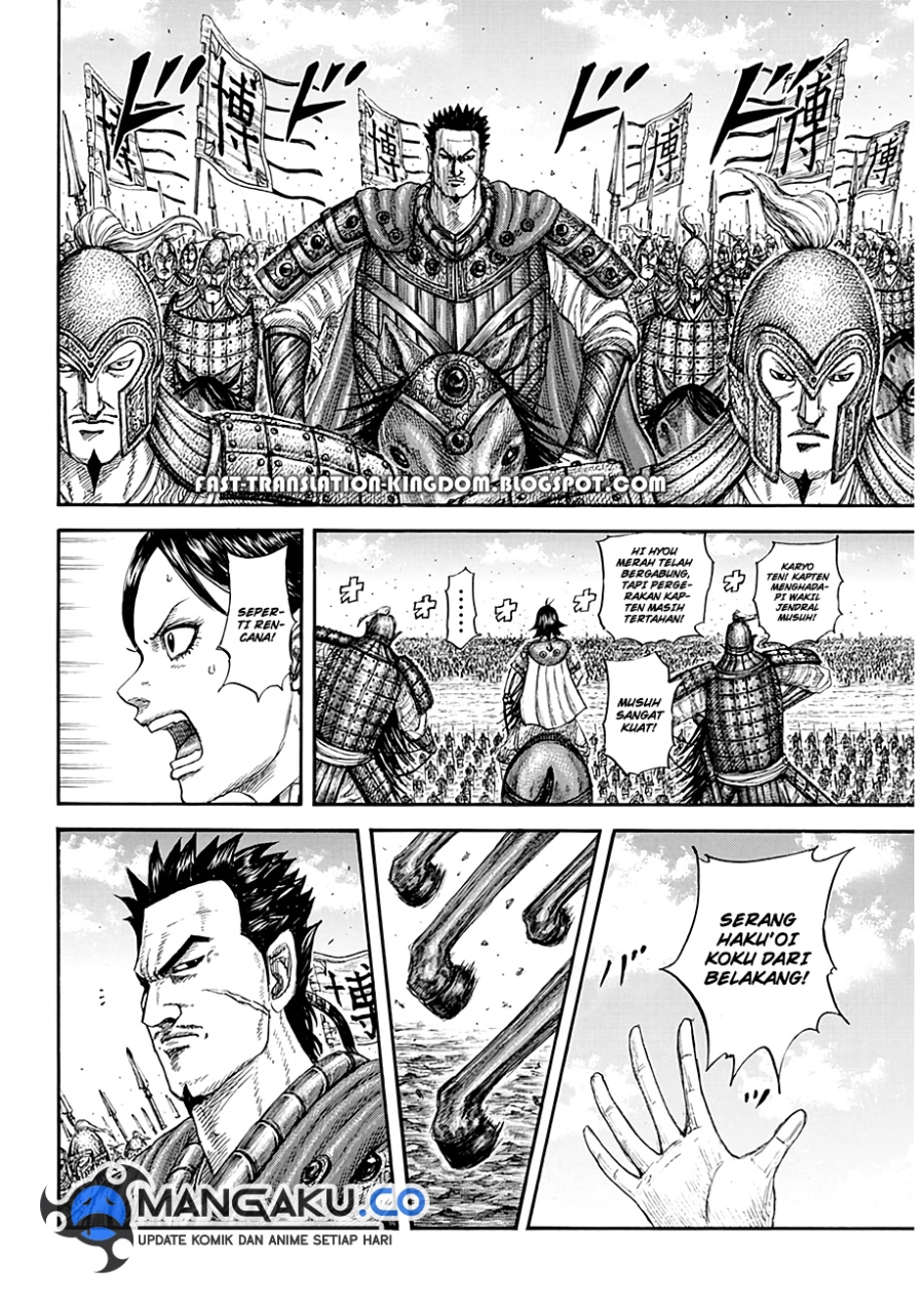 Kingdom Chapter 821 - halaman 10