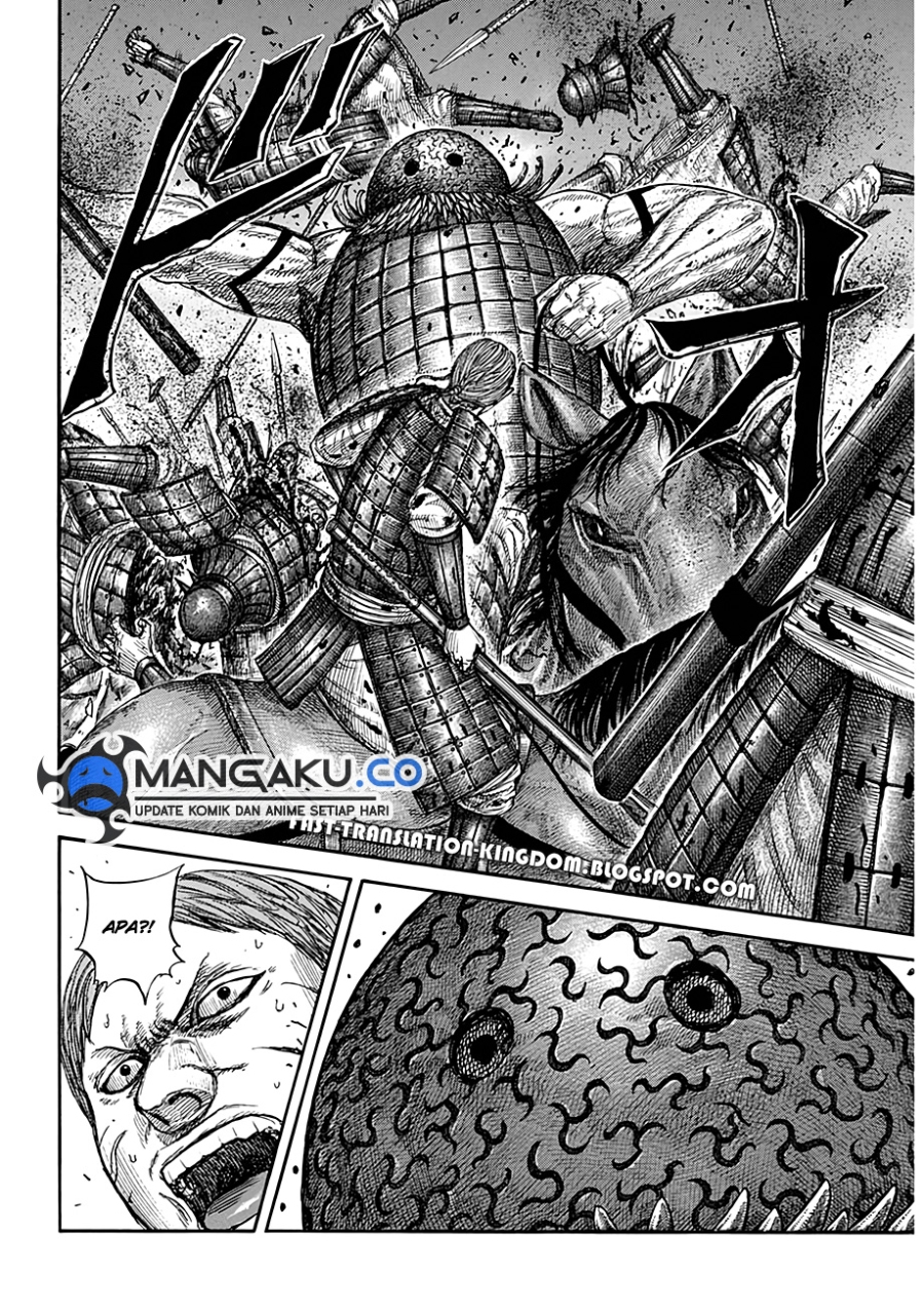 Kingdom Chapter 821 - halaman 12