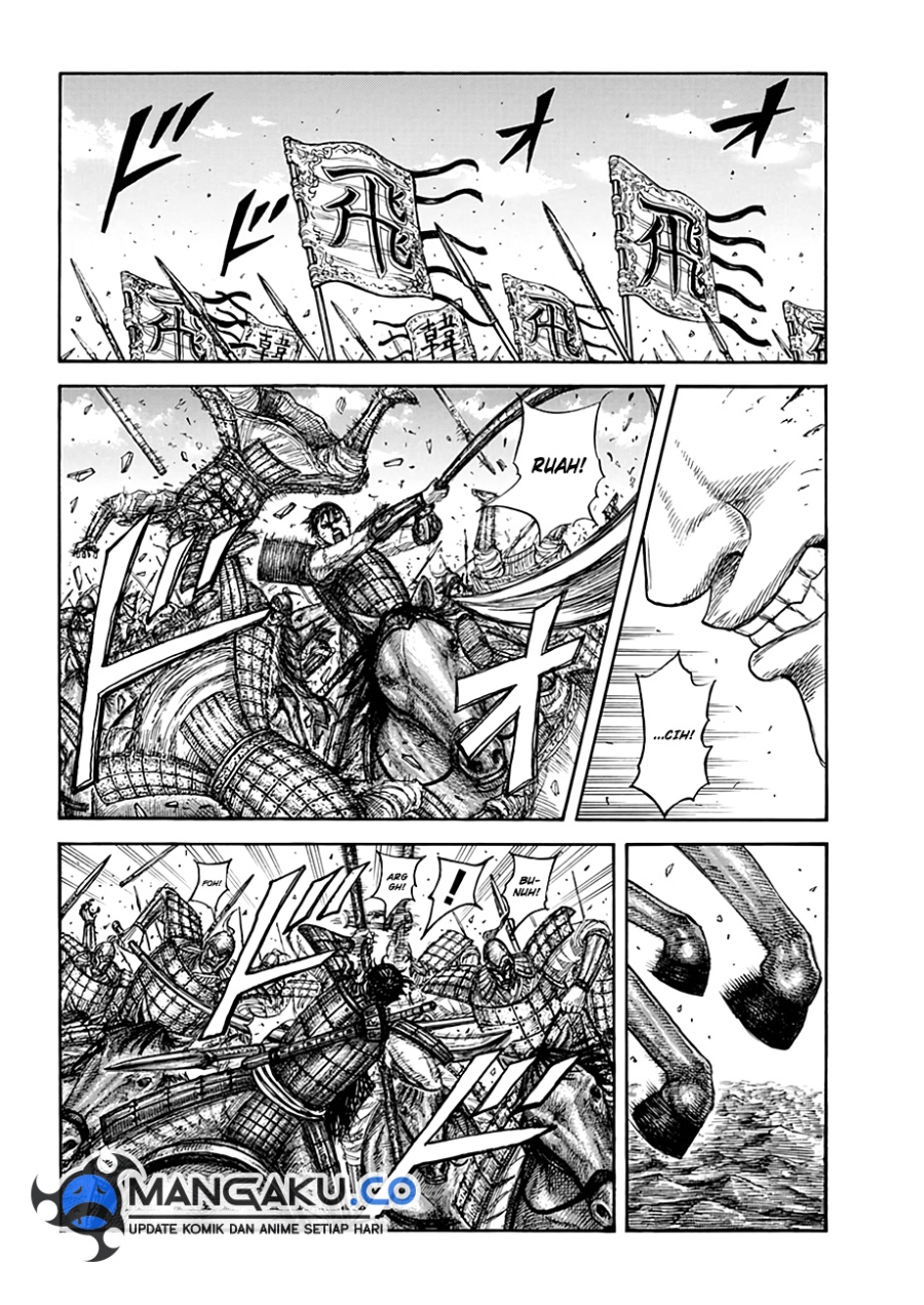 Kingdom Chapter 821 - halaman 8