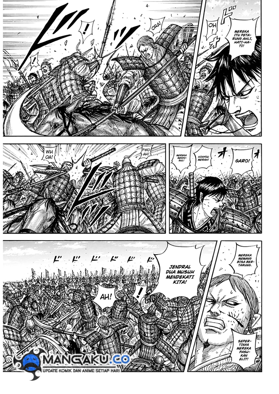 Kingdom Chapter 821 - halaman 9