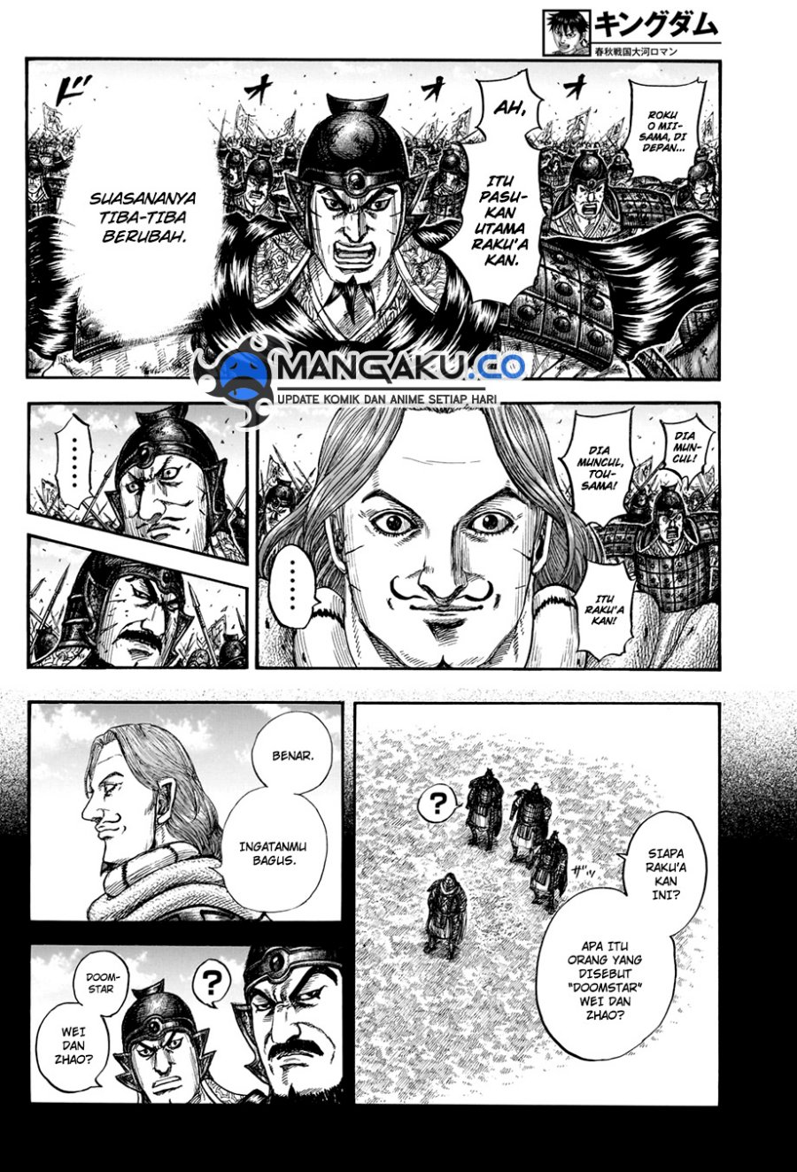 Kingdom Chapter 822 - halaman 15