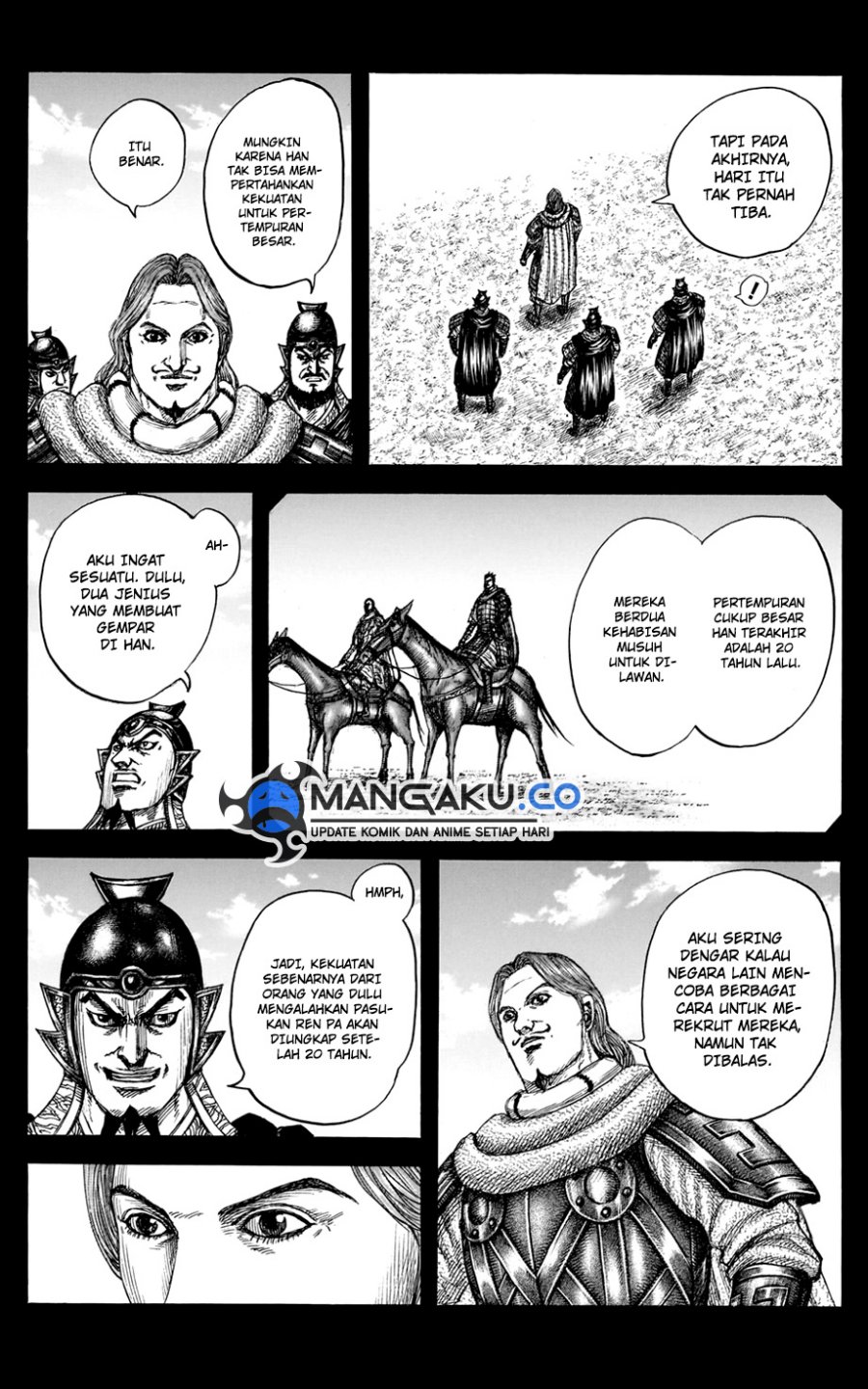 Kingdom Chapter 822 - halaman 18