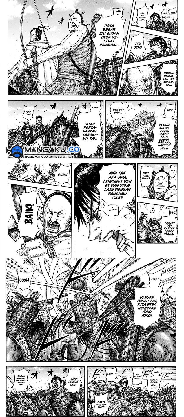 Kingdom Chapter 824 - halaman 8