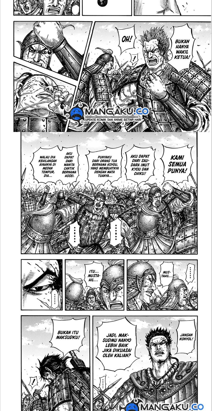 Kingdom Chapter 825 - halaman 12