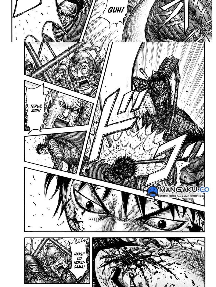 Kingdom Chapter 826 - halaman 4
