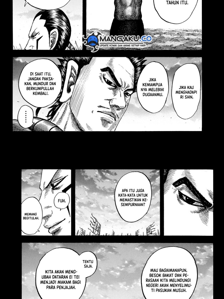Kingdom Chapter 826 - halaman 8