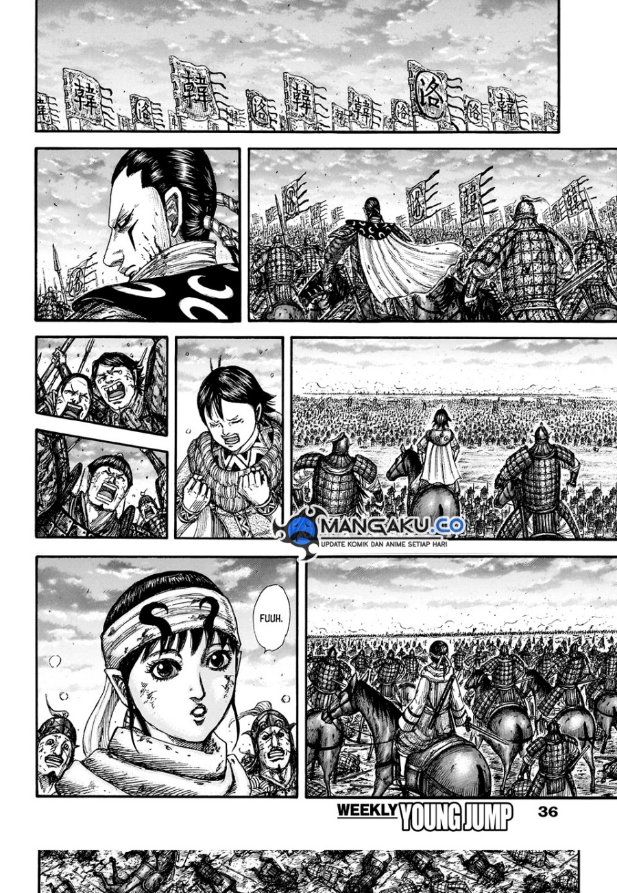 Kingdom Chapter 829 - halaman 20