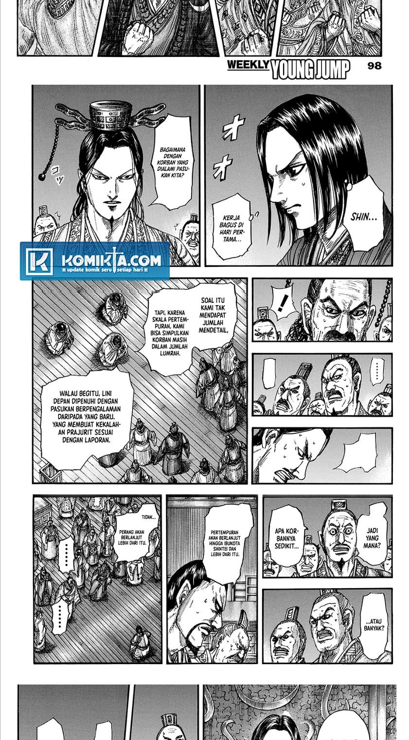 Kingdom Chapter 830 - halaman 11