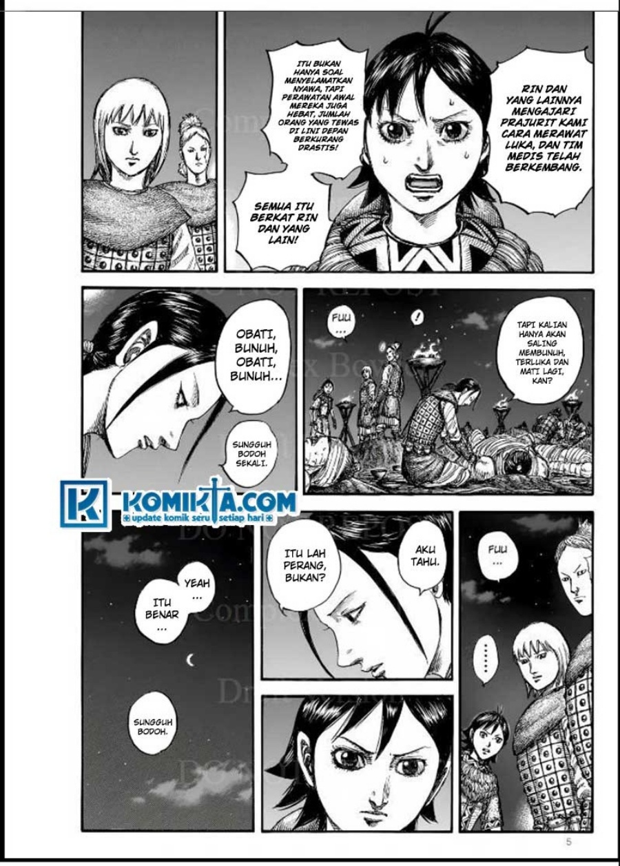 Kingdom Chapter 831 - halaman 6