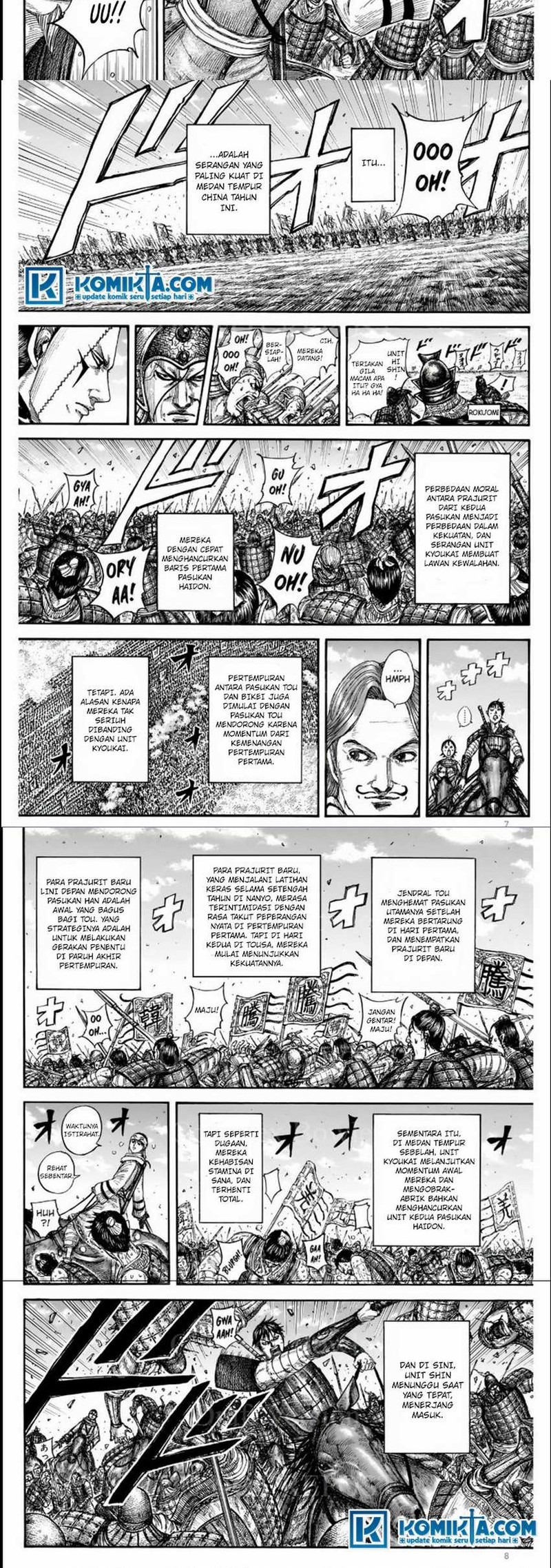 Kingdom Chapter 832 - halaman 4