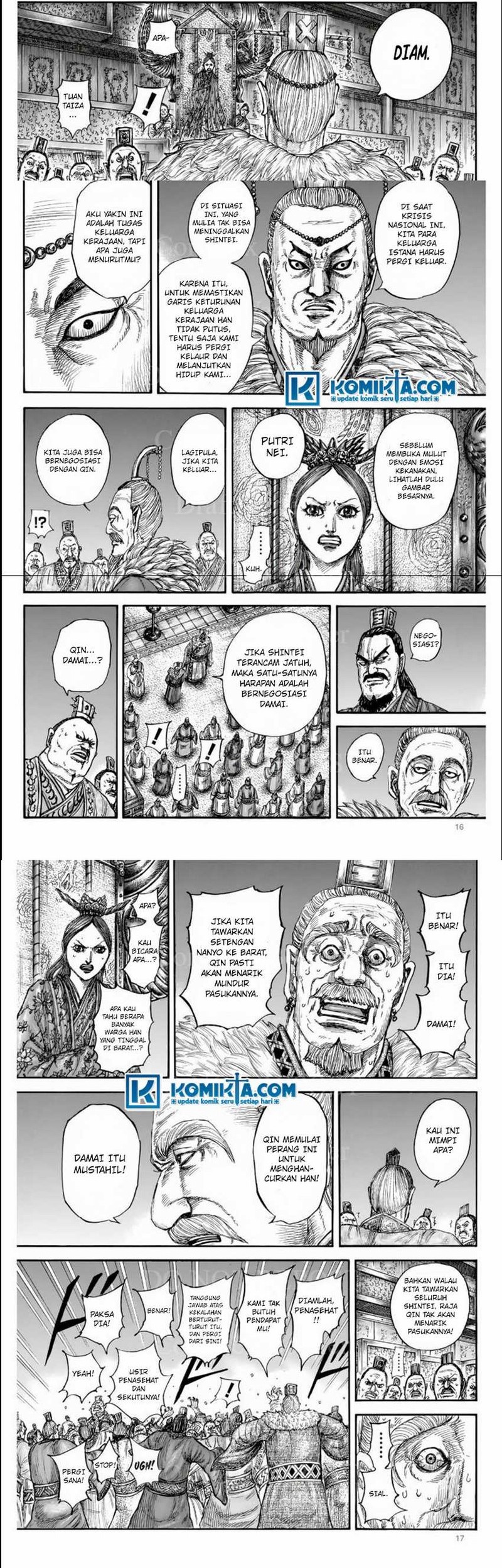 Kingdom Chapter 832 - halaman 8