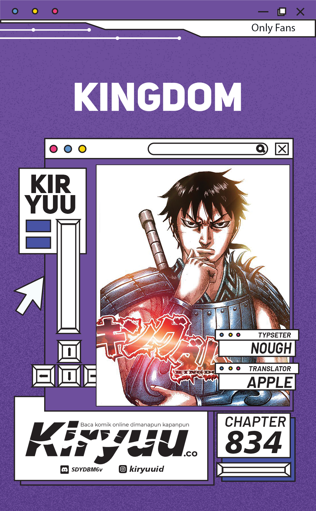 Kingdom Chapter 834 - halaman 1