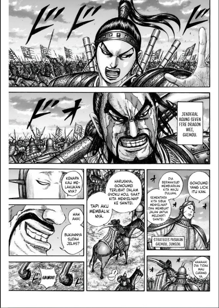 Kingdom Chapter 834 - halaman 10