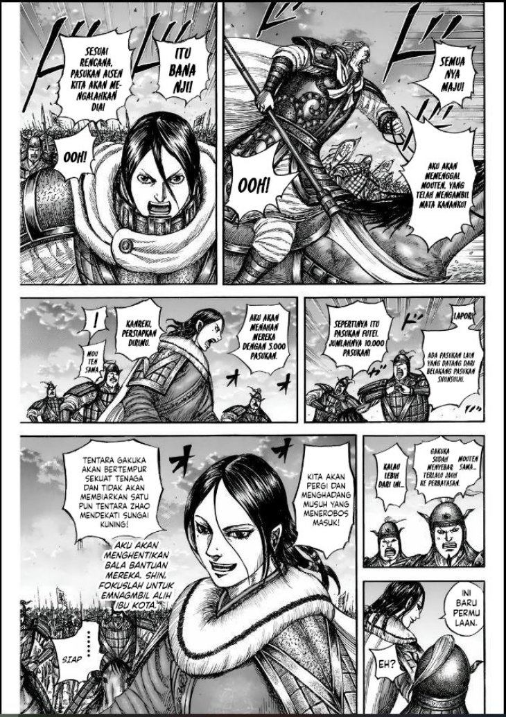 Kingdom Chapter 834 - halaman 14