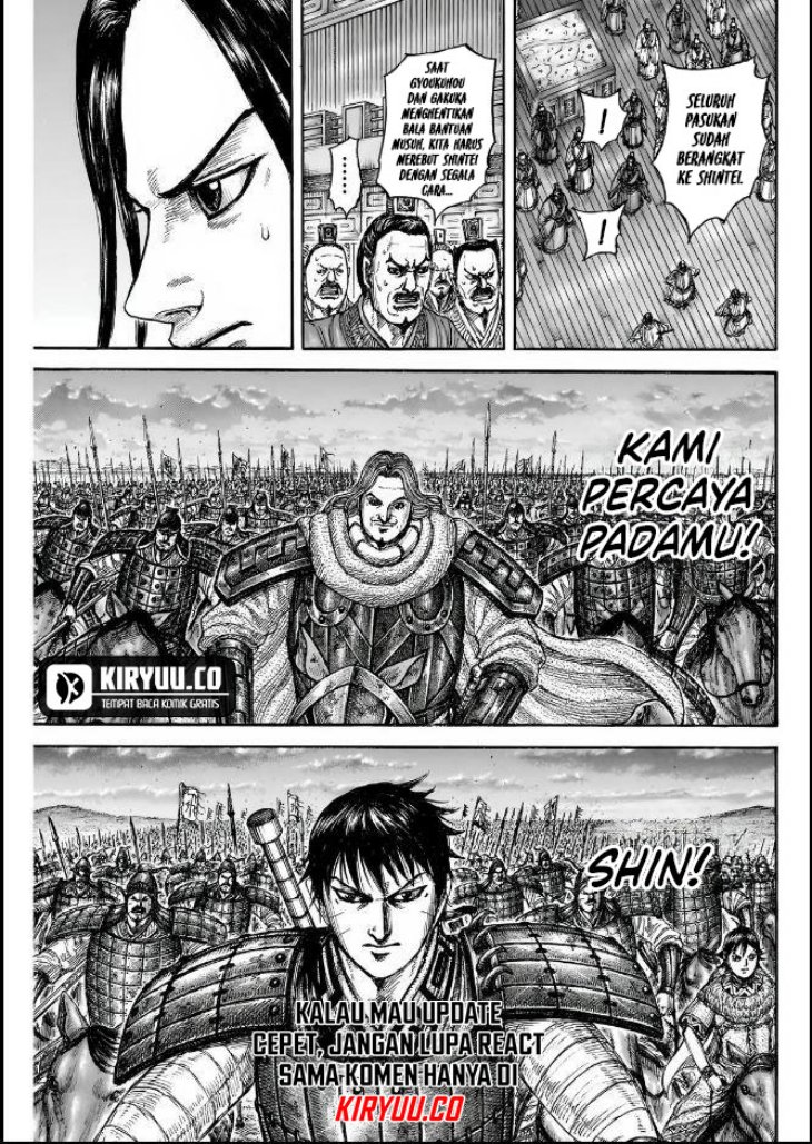 Kingdom Chapter 834 - halaman 16