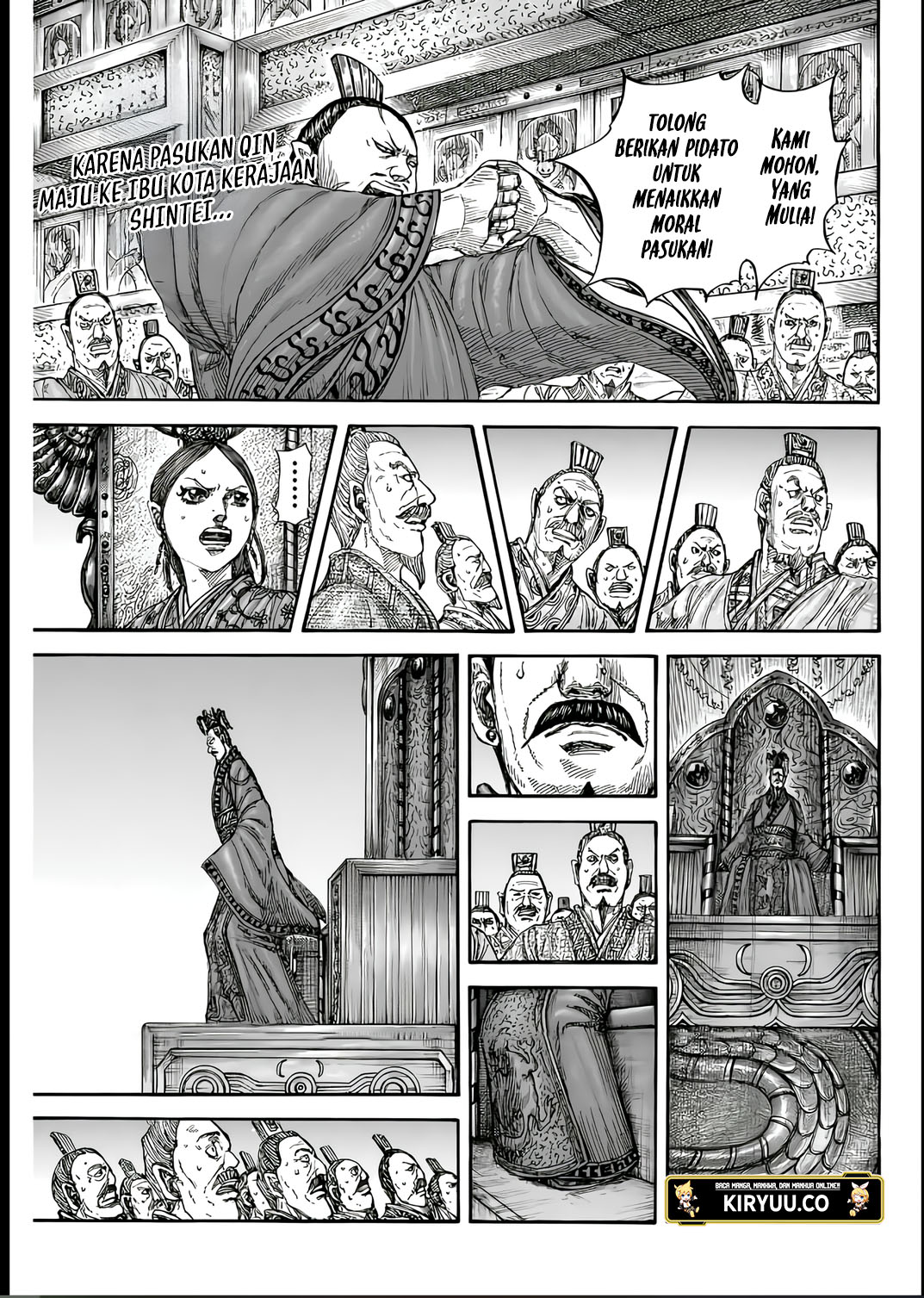 Kingdom Chapter 835 - halaman 1