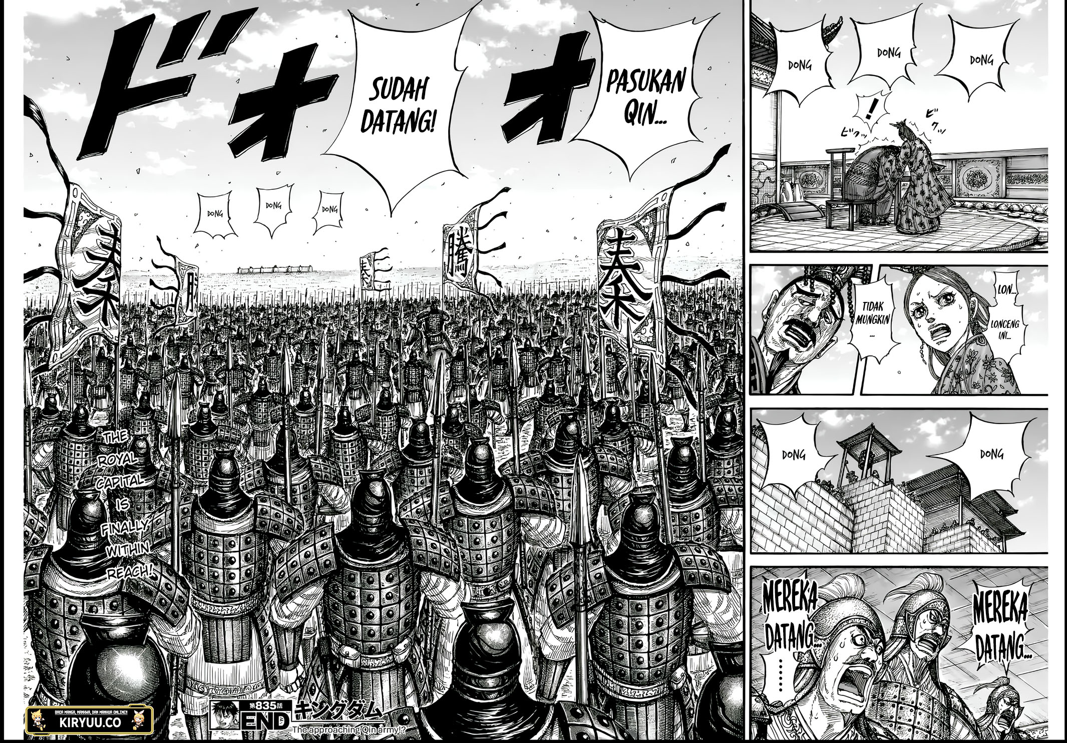 Kingdom Chapter 835 - halaman 20