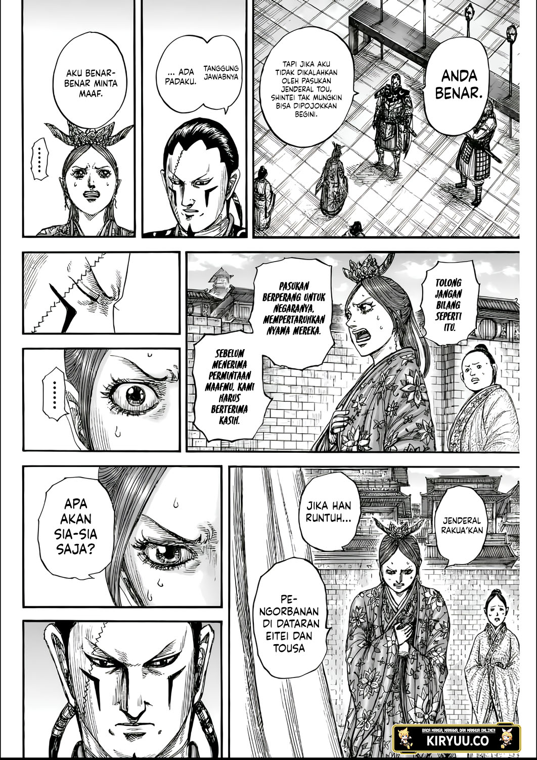 Kingdom Chapter 835 - halaman 8