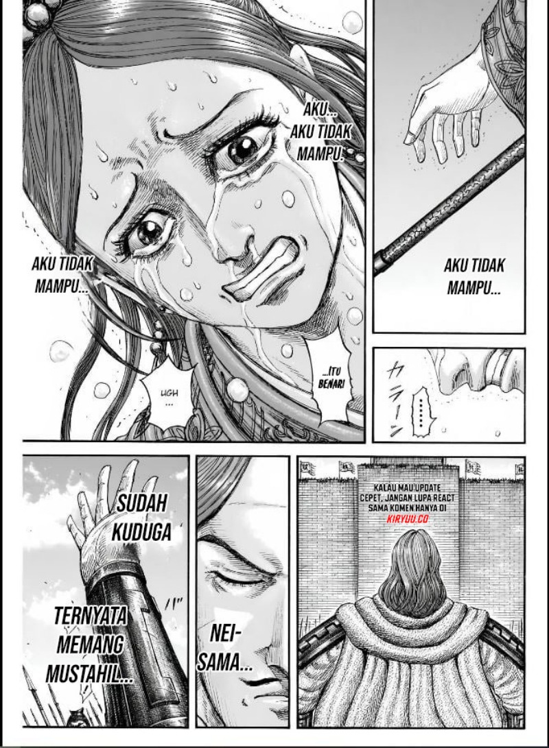 Kingdom Chapter 837 - halaman 16