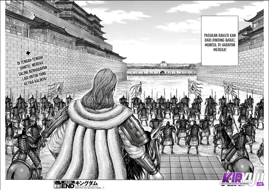 Kingdom Chapter 838 - halaman 18