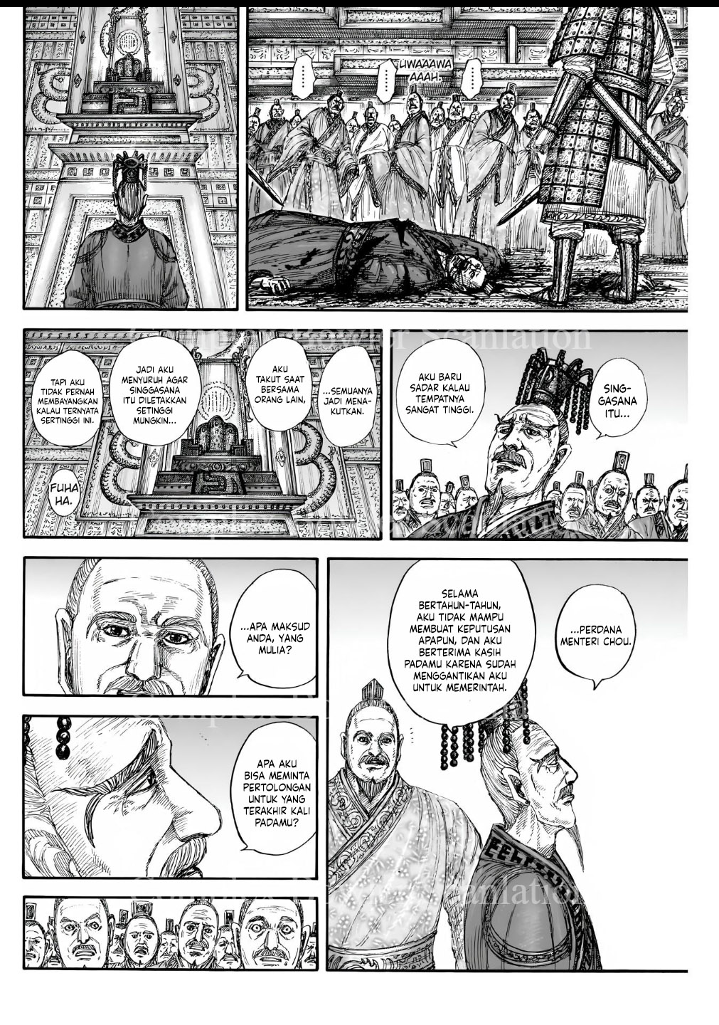 Kingdom Chapter 840 - halaman 14