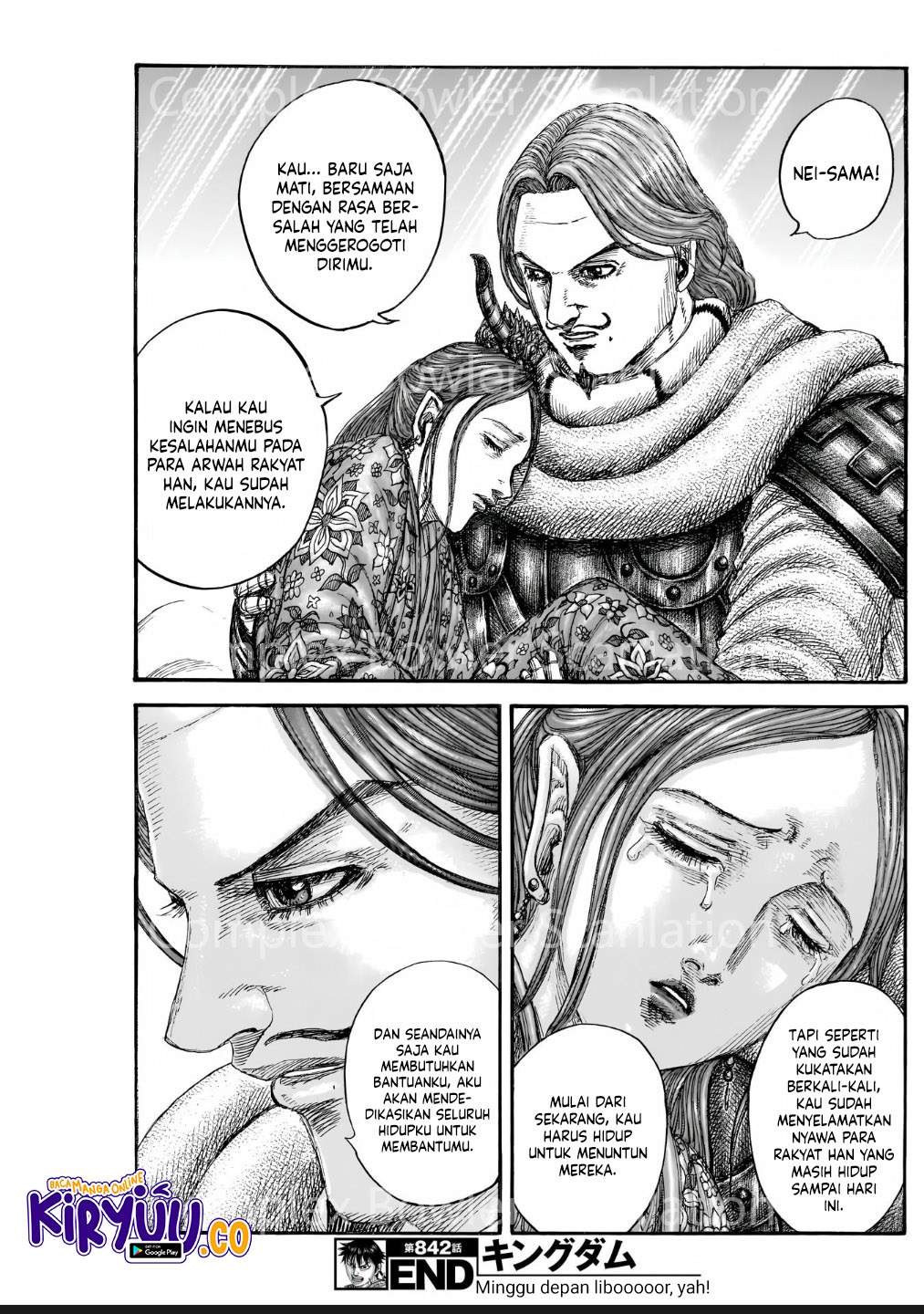 Kingdom Chapter 842 - halaman 18