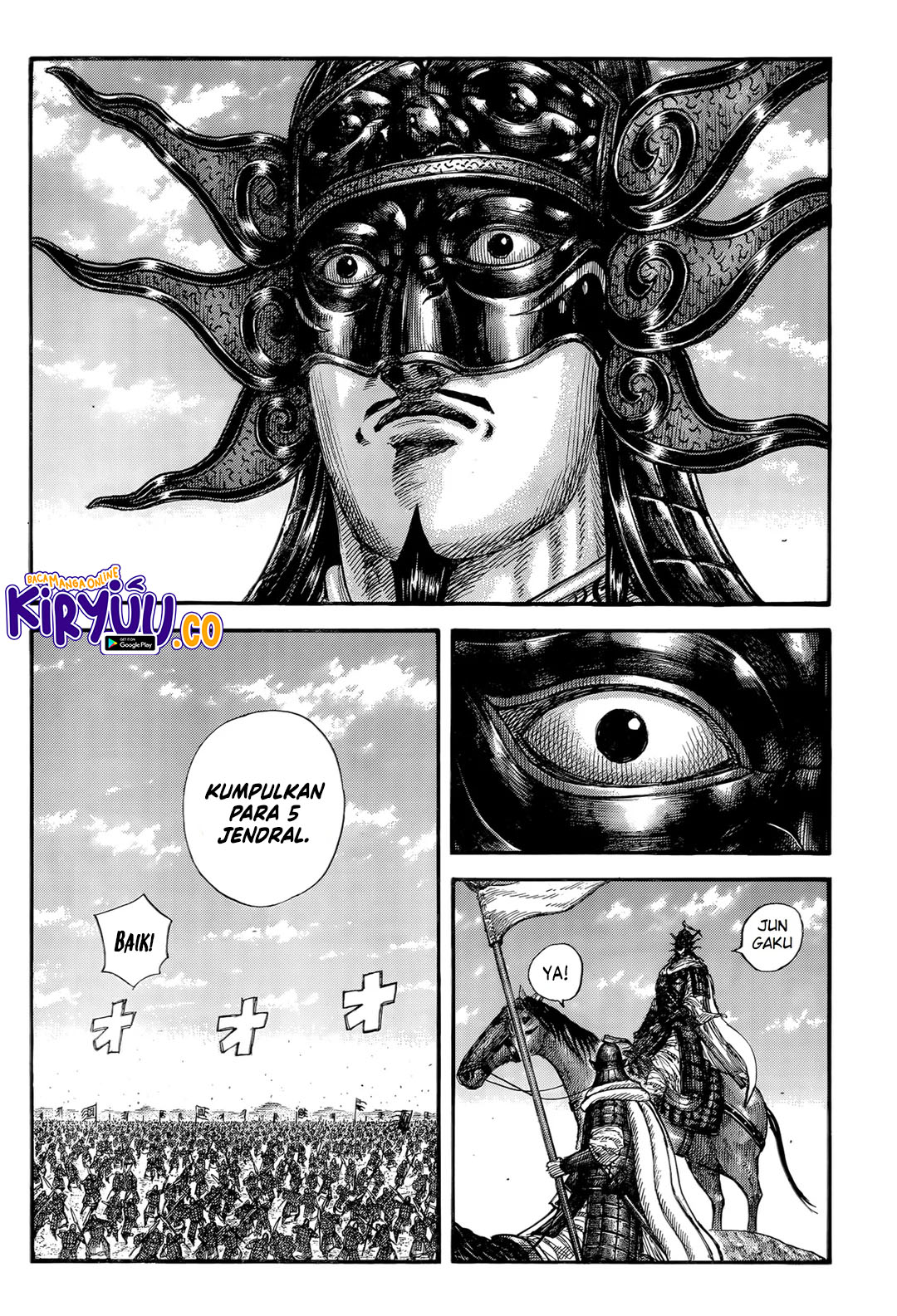 Kingdom Chapter 845 - halaman 12