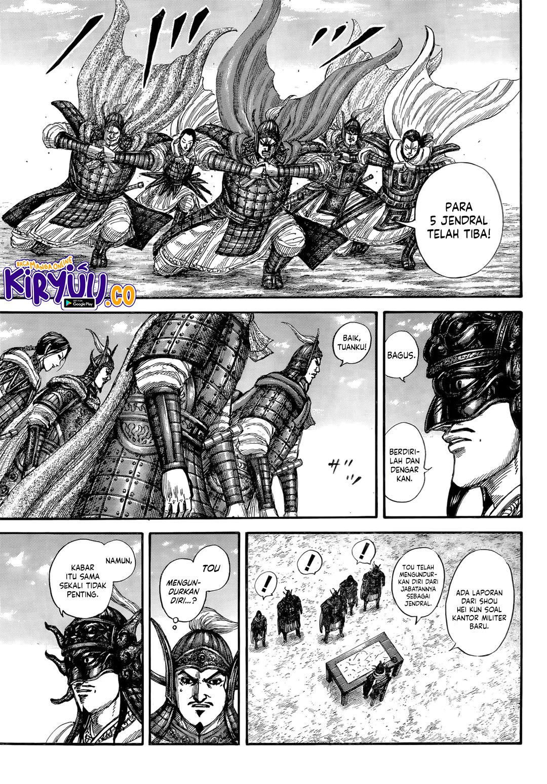 Kingdom Chapter 845 - halaman 15