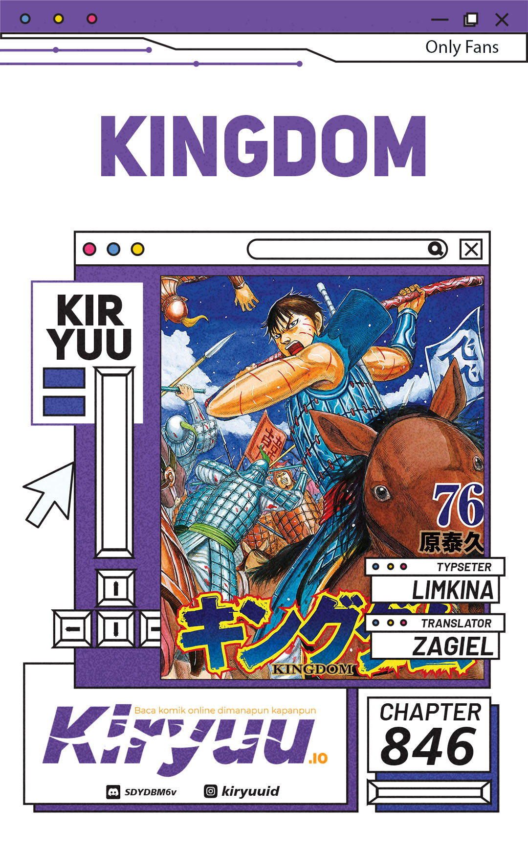 Kingdom Chapter 846 - halaman 1