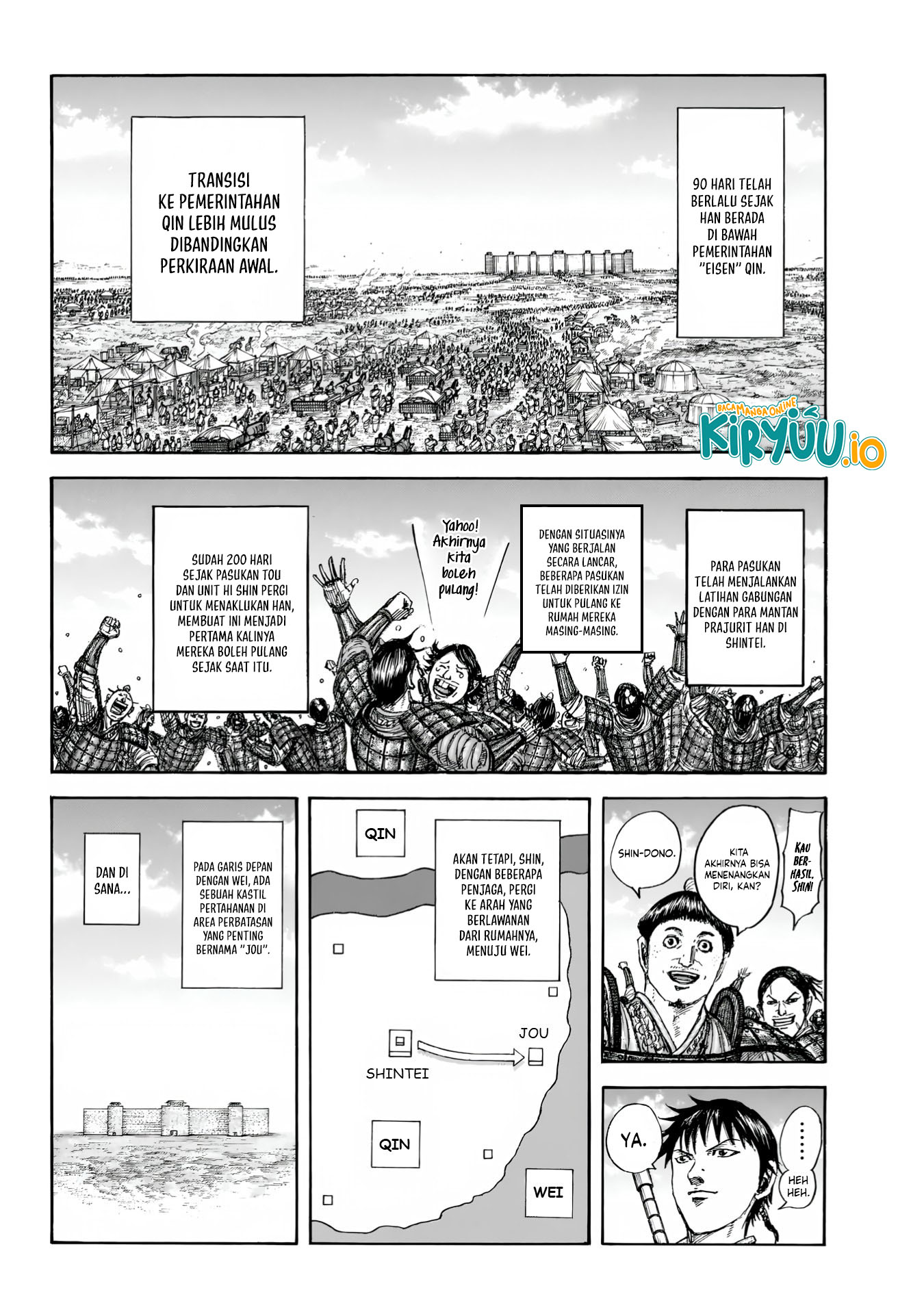 Kingdom Chapter 846 - halaman 3