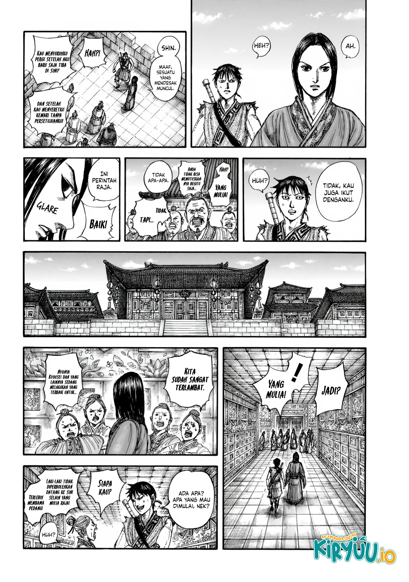 Kingdom Chapter 846 - halaman 9
