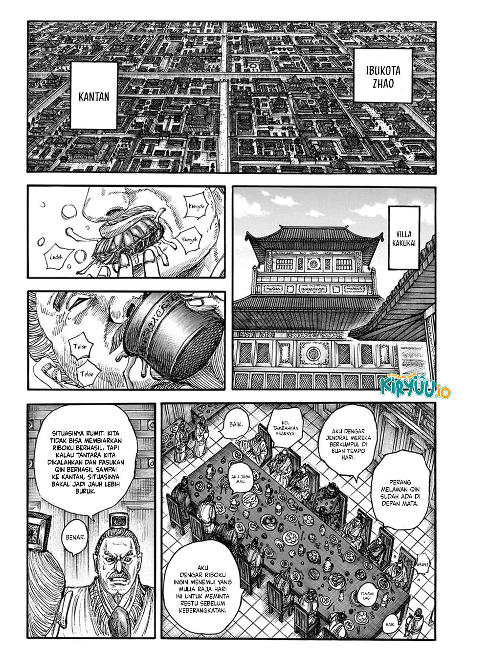 Kingdom Chapter 848 - halaman 2