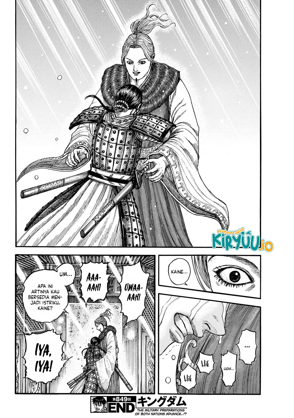 Kingdom Chapter 849 - halaman 20
