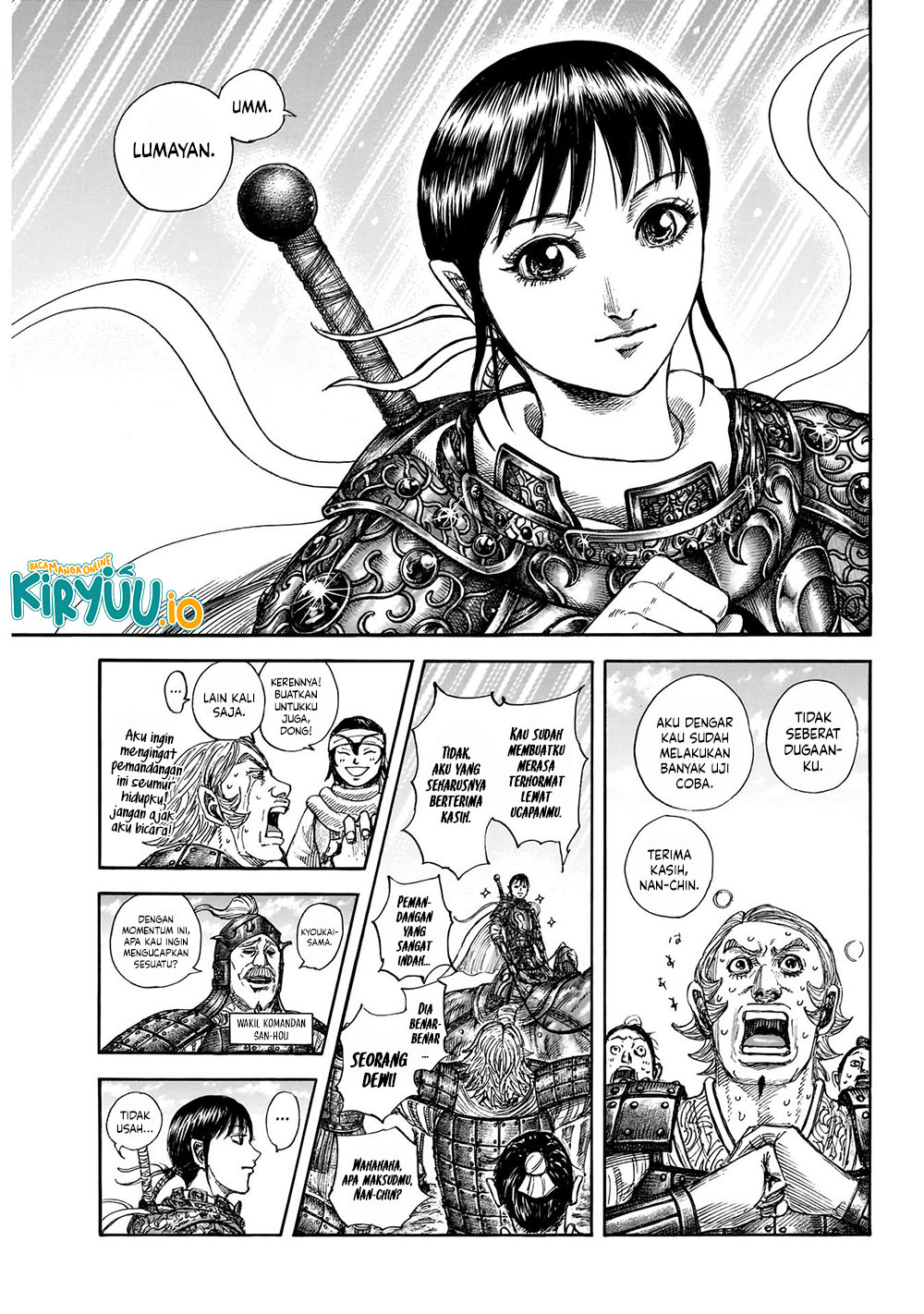 Kingdom Chapter 849 - halaman 9