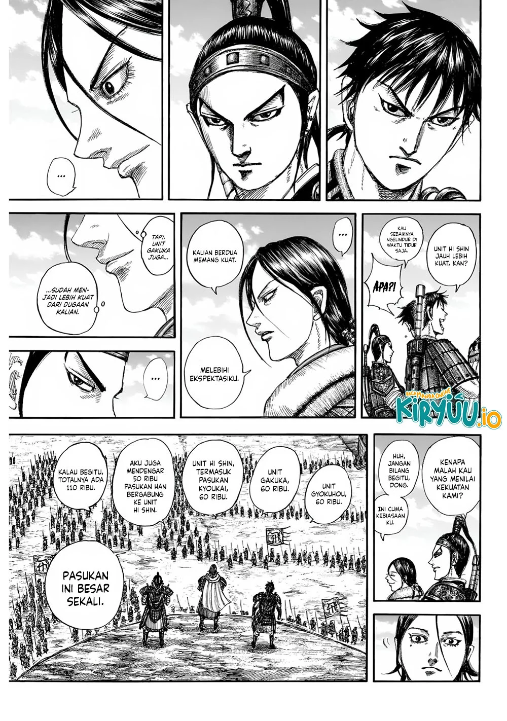 Kingdom Chapter 850 - halaman 15